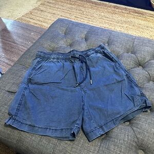 Men's Blue Casual Shorts